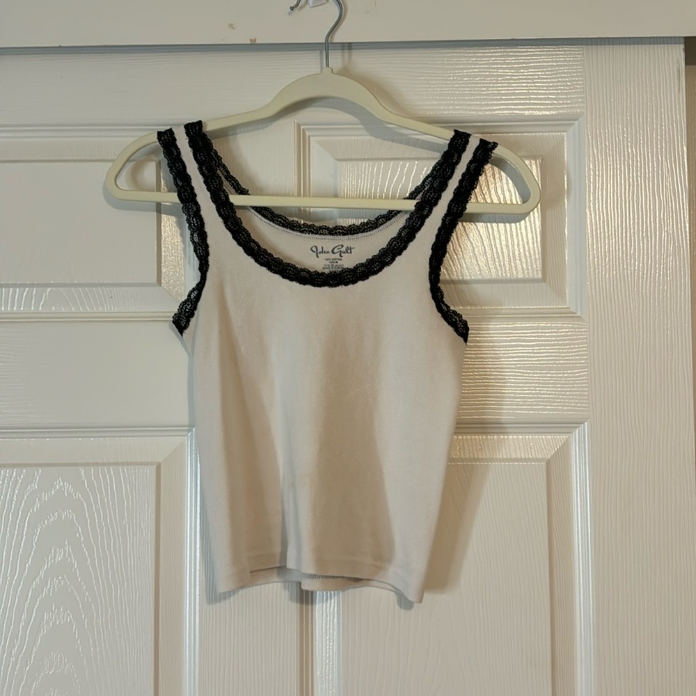lace tank from brandy